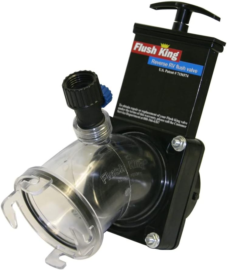 Valterra F02-4350 Flush King Reverse RV Flush Valve